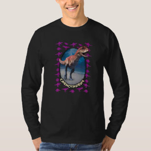 Dinosaurier-Shirt für Mädchen Jungen Kinder Lila C T-Shirt