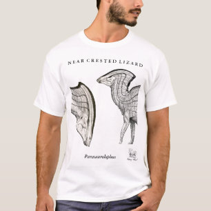 Dinosaurier-Shirt Parasaurolophus Gregory Paul T-Shirt