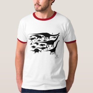 Dinosaurier-Silhouette-Shirt Gregory Paul T-Shirt