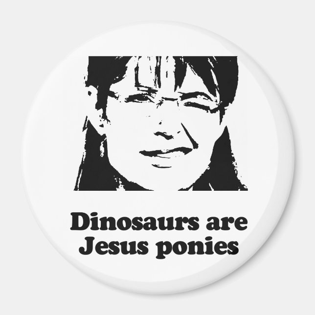Dinosaurier sind Jesus-Ponys Magnet (Vorne)