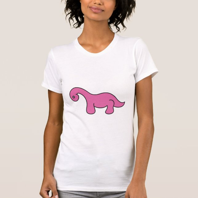 Dinosaurier-Single T-Shirt (Vorderseite)