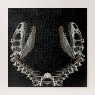 Dinosaurier Skeleton Jigsaw Puzzle,676 Stk.