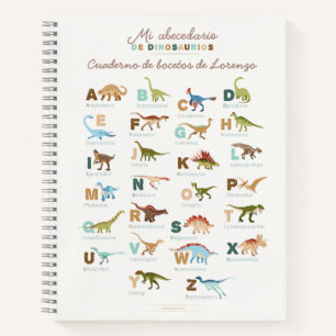 Dinosaurier (Spanisch) Notizbuch