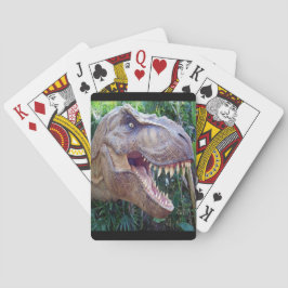 Dinosaurier spielt Karten für Kinder und Erwachsen Spielkarten