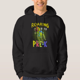 Dinosaurier T Rex Boys rotieren in Pre-k Back to S Hoodie