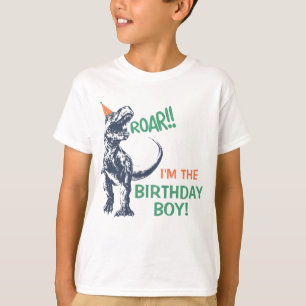 Dinosaurier T-Rex im T-Shirt