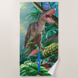Dinosaurier T Rex Kids Jurassic World Strandtuch