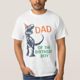 Dinosaurier T-Rex Party-Hut-Vater des T-Shirt