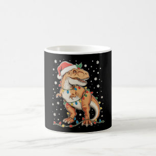 Dinosaurier T Rex Weihnachten Dino Weihnachtsbeleu Kaffeetasse