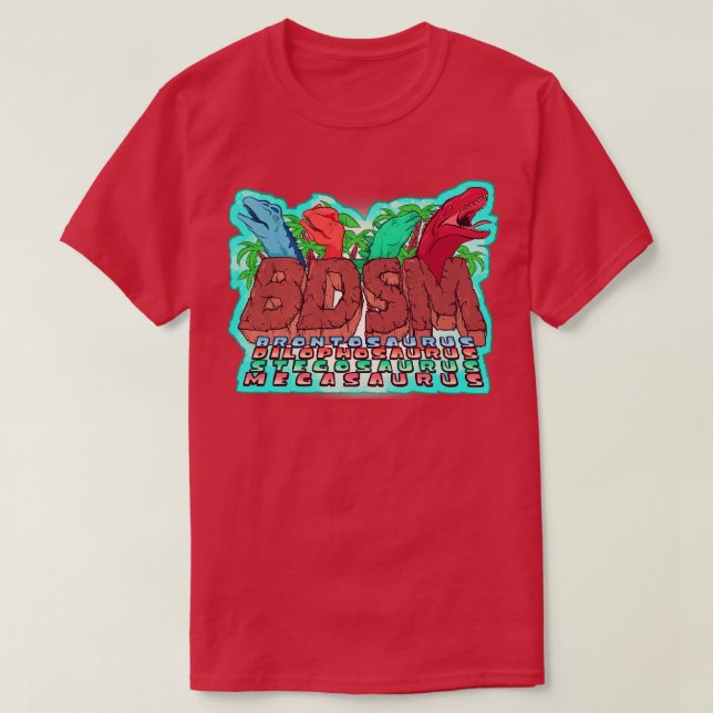 Dinosaurier T-Shirt (Design vorne)