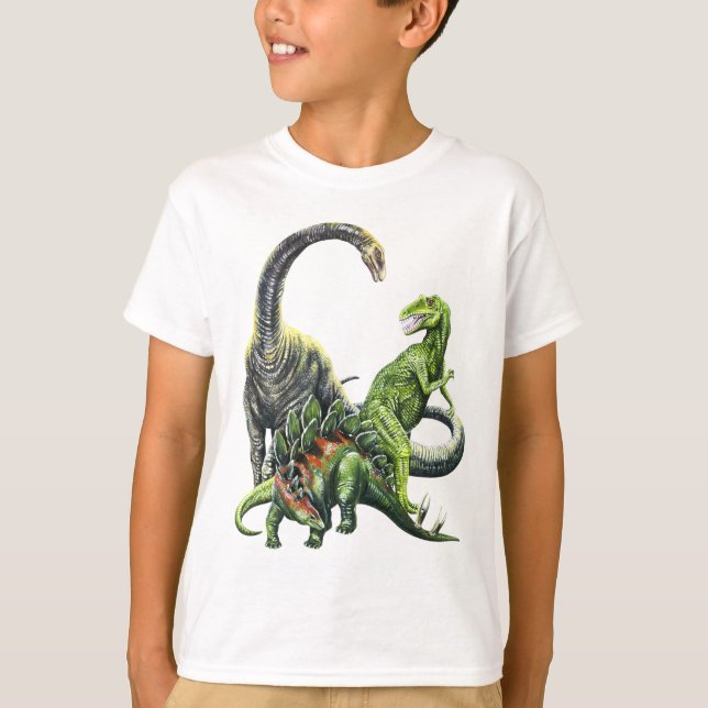 Dinosaurier-T - Shirt (Vorderseite)