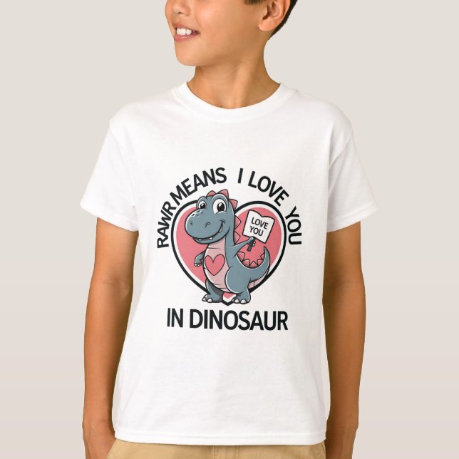 Dinosaurier T-Shirt (Vorderseite)
