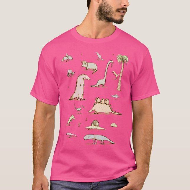 Dinosaurier T-Shirt (Vorderseite)