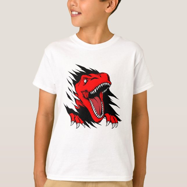 Dinosaurier T-Shirt (Vorderseite)