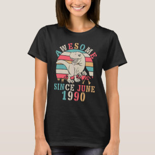 Dinosaurier Tanz Geburtstag 32 Jahre Phantastisch T-Shirt