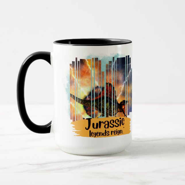 Dinosaurier Tasse (Links)