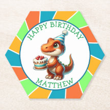 Dinosaurier thematisierte Kindergeburtsparty Perso