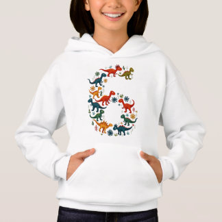 Dinosaurier-Themed Kids' Hoodie - Spaß und Gemütli