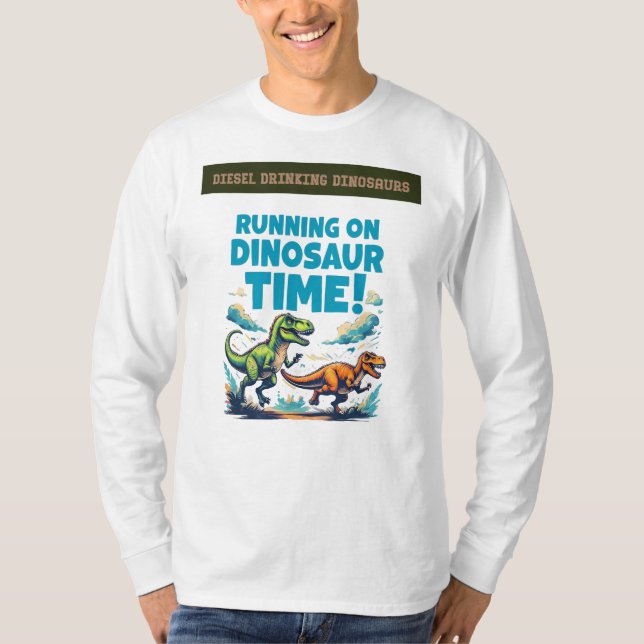Dinosaurier Time T-Shirt (Vorderseite)