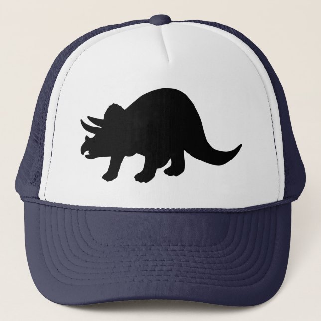 Dinosaurier - Triceratops Truckerkappe (Vorderseite)