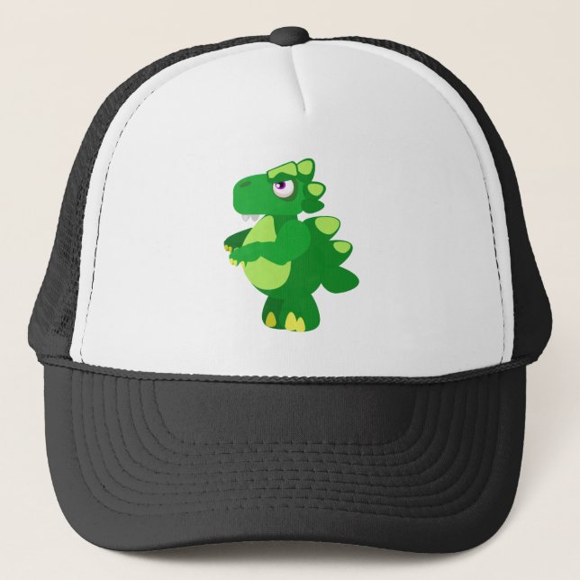 Dinosaurier Truckerkappe (Vorderseite)