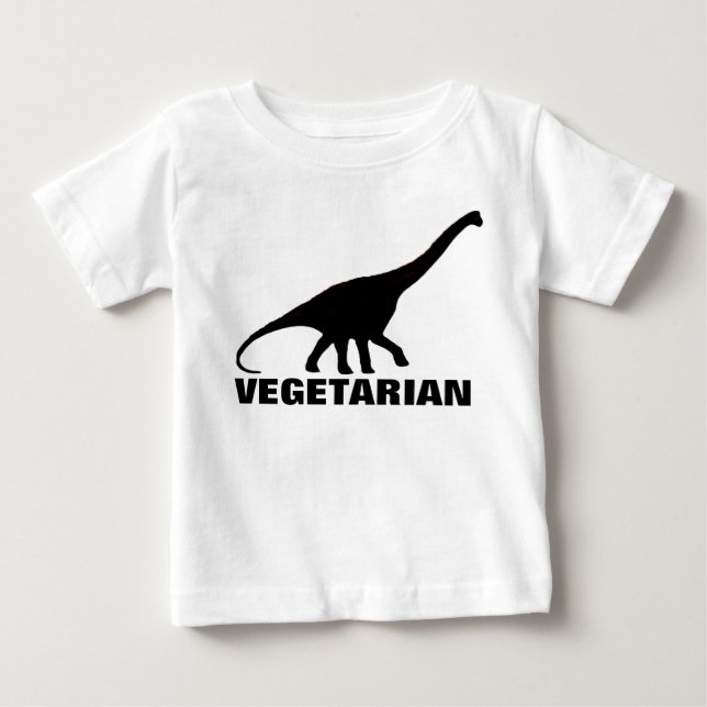 Dinosaurier VEGETARIER T - Shirt (Vorderseite)