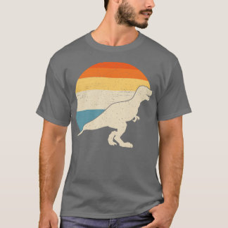 Dinosaurier Vintag Sunset T-Shirt