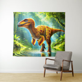 Dinosaurier Wandteppich