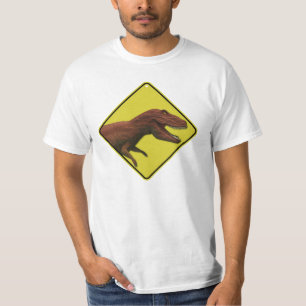 Dinosaurier-warnendes Shirt