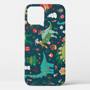 Dinosaurier Weihnachten: Frohes Neues Jahr Case-Mate iPhone Hülle