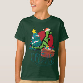 Dinosaurier Weihnachten T-Shirt