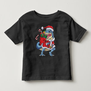 Dinosaurier Weihnachts Weihnachtsmann T rex Boys M Kleinkind T-shirt