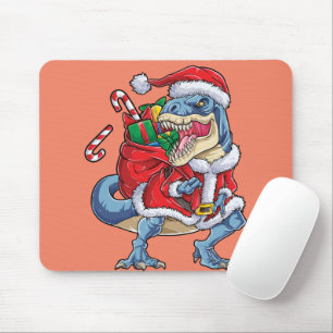Dinosaurier Weihnachts Weihnachtsmann T rex Boys M Mousepad
