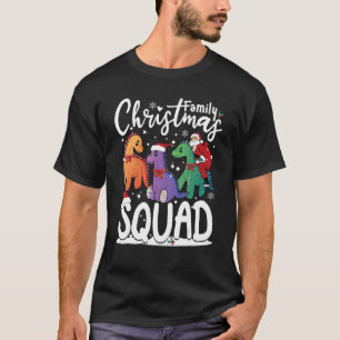 Dinosaurier Xmas Erwachsene Kinder Jungen Mädchen T-Shirt