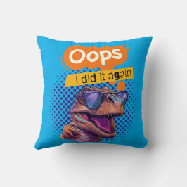 Dinosaurier-Zitat Kissen