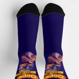 Dinosaurier-Zitat Socken