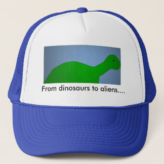 Dinosaurier zu Außerirdischen-Hut Truckerkappe