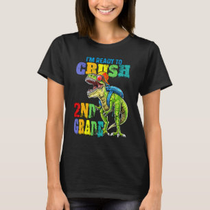 Dinosaurier zurück zur Schule Ich bin bereit, die  T-Shirt