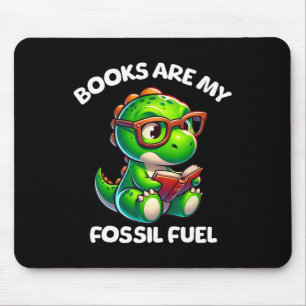 Dinosaurier Zurück zur Schule Lesebücher Lustiger Mousepad