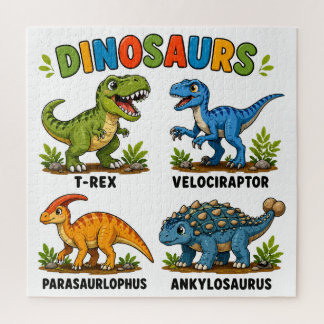Dinosaurierarten Lernen für Kinder