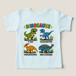 Dinosaurierarten Lernen für Kinder