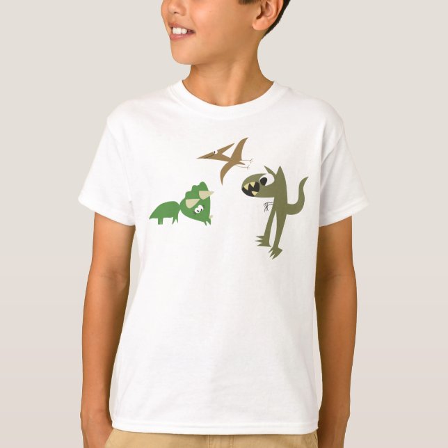 Dinosaurierfreunde T-Shirt (Vorderseite)