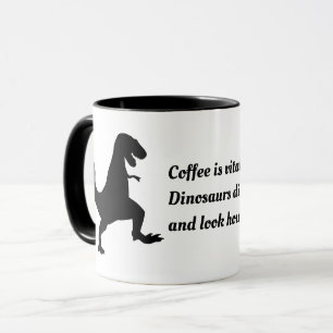 Dinosaurierkaffee Tasse