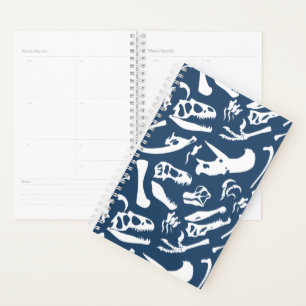 Dinosaurierknochen (blau) planer