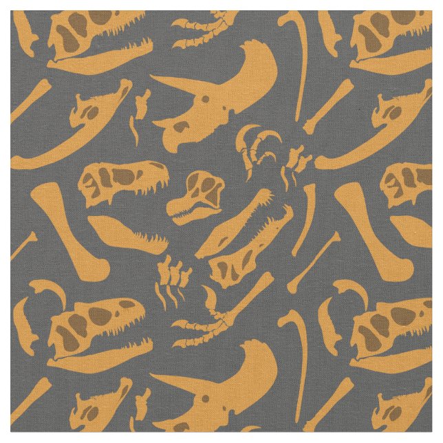 Dinosaurierknochen (grau) stoff (Nahaufnahme)