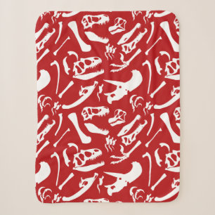 Dinosaurierknochen (rot) sherpadecke