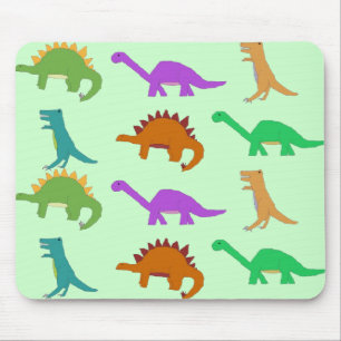 Dinosauriermuster mousepad