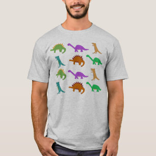 Dinosauriermusterkleid T-Shirt