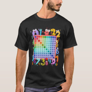 Dinosauriernummern Ideale für Kinder und Dino Mult T-Shirt