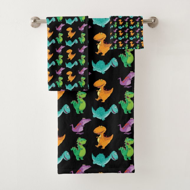 DINOSAURS BADHANDTUCH SET (Insitu)